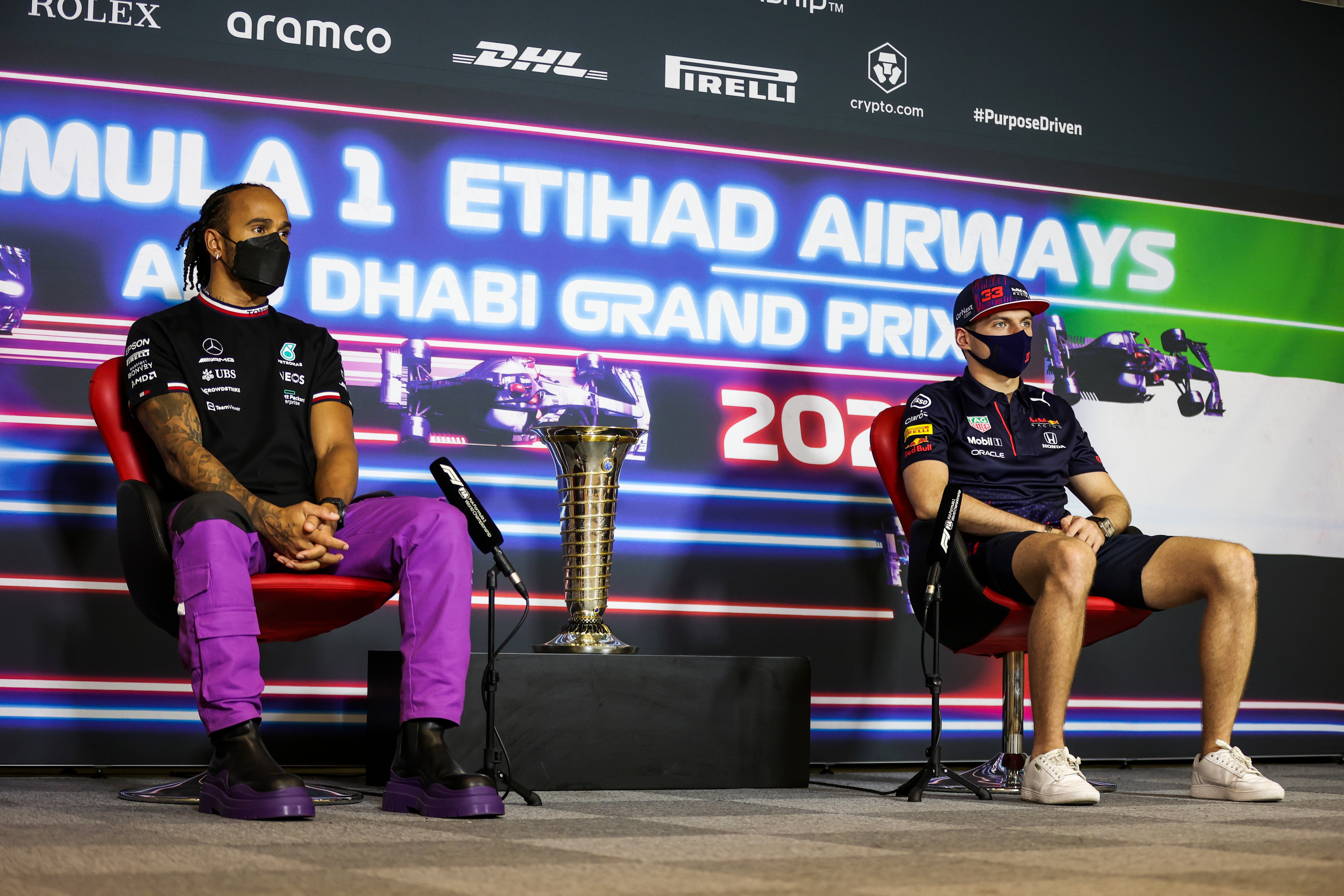 Hamilton and Verstappen will go head to head in the title-deciding Abu Dhabi Grand Prix this weekend