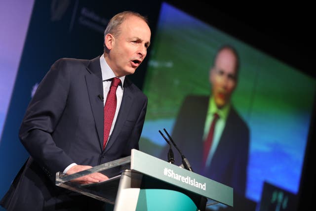 Taoiseach Micheal Martin (Julien Behal Photography)