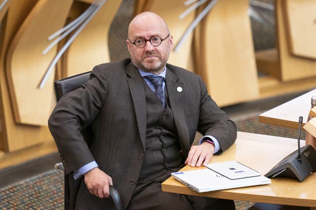 Scottish Greens Party co-leader Patrick Harvie insisted the Budget delivered on Green priorities (Jane Barlow/PA)