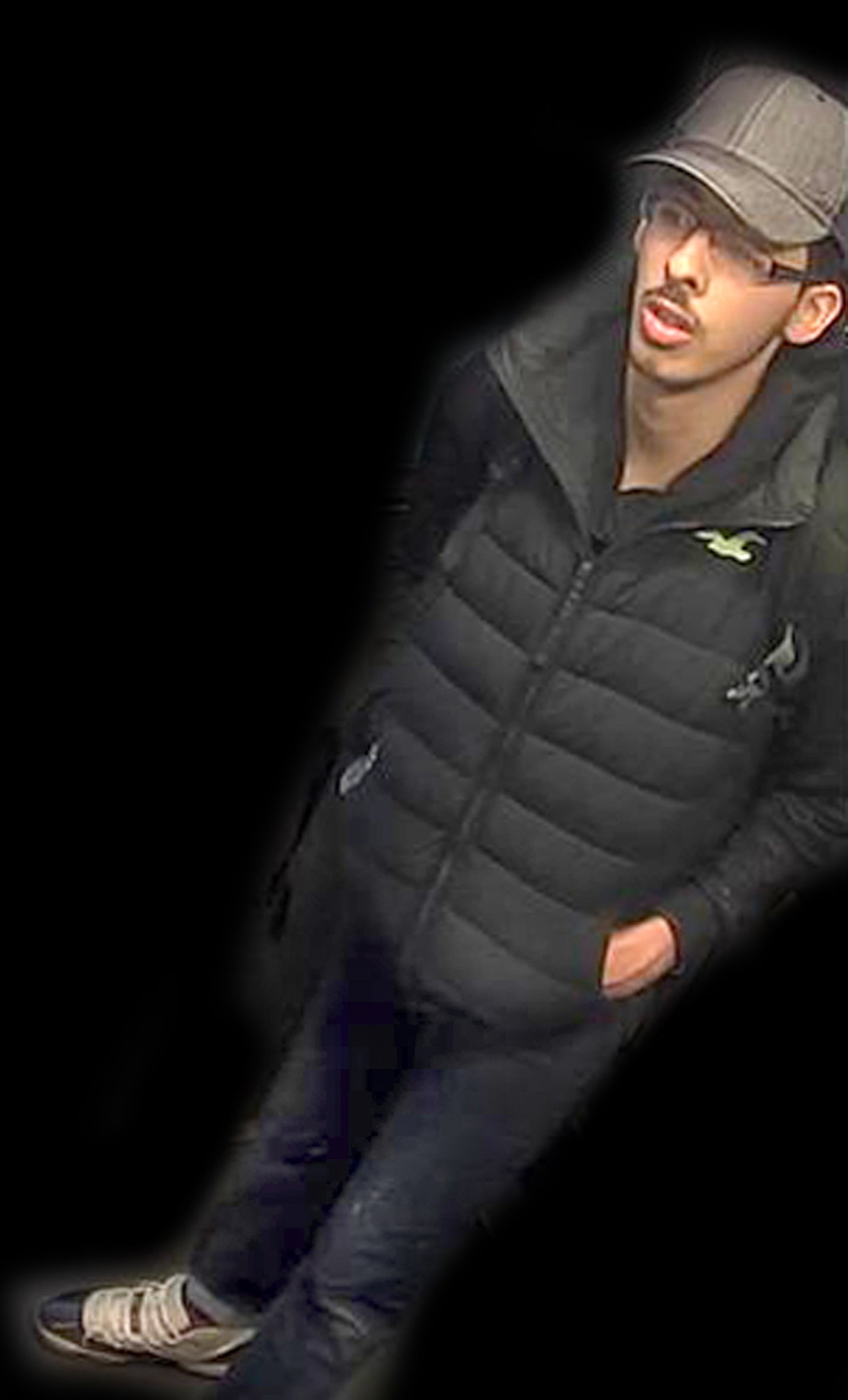 Salman Abedi on the night he carried out the Manchester Arena attack (Greater Manchester Police/PA)