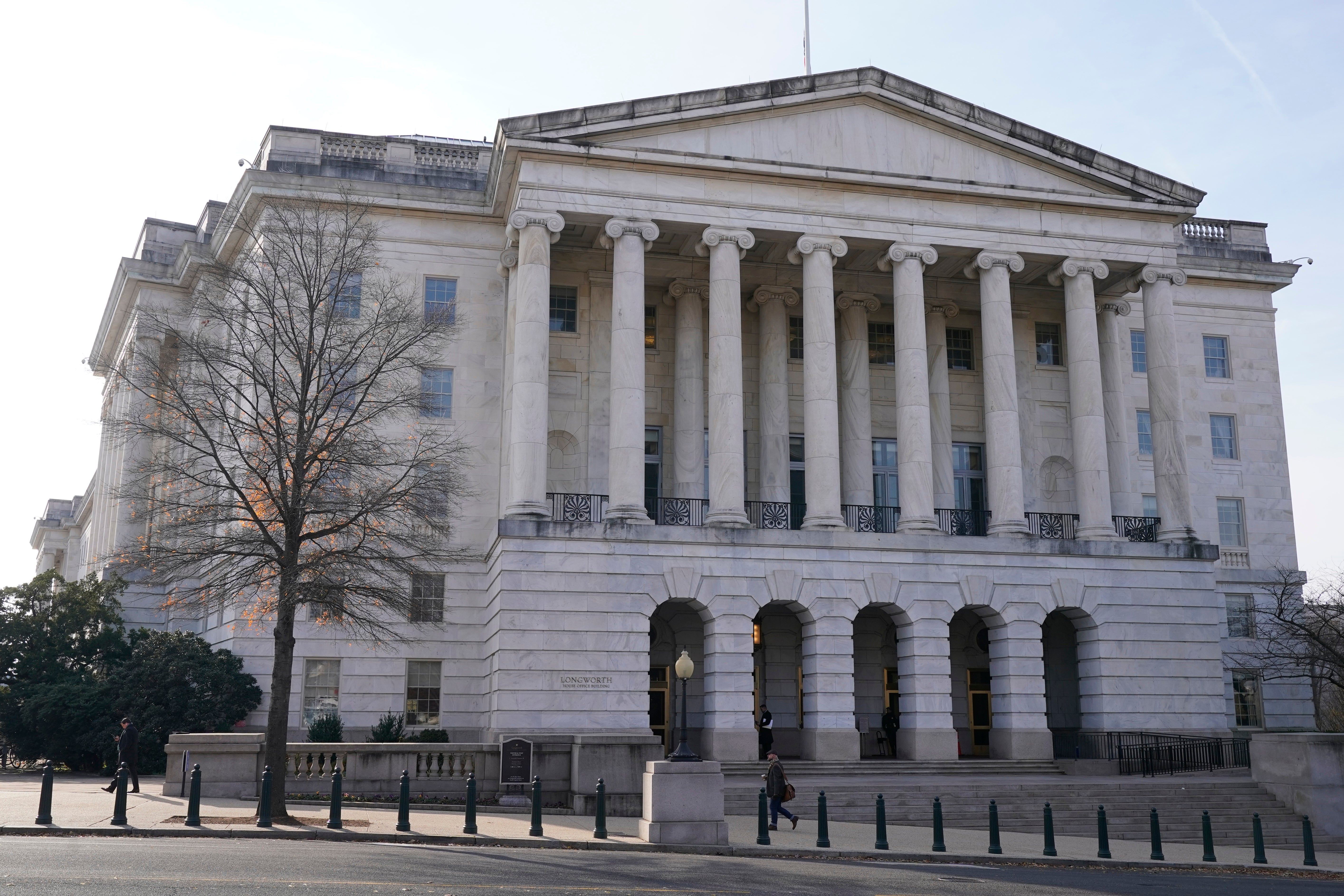 The Longworth House Office Building on Capitol Hill, Thursday Dec. 9, 2021, in Washington.