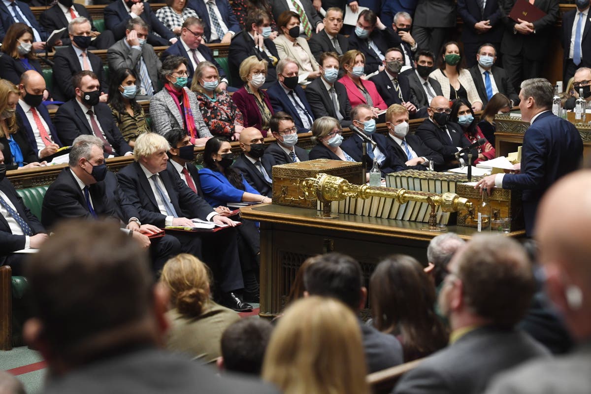 Labour widens poll lead over Tories as public trust in Boris Johnson is hit by Christmas party backlash