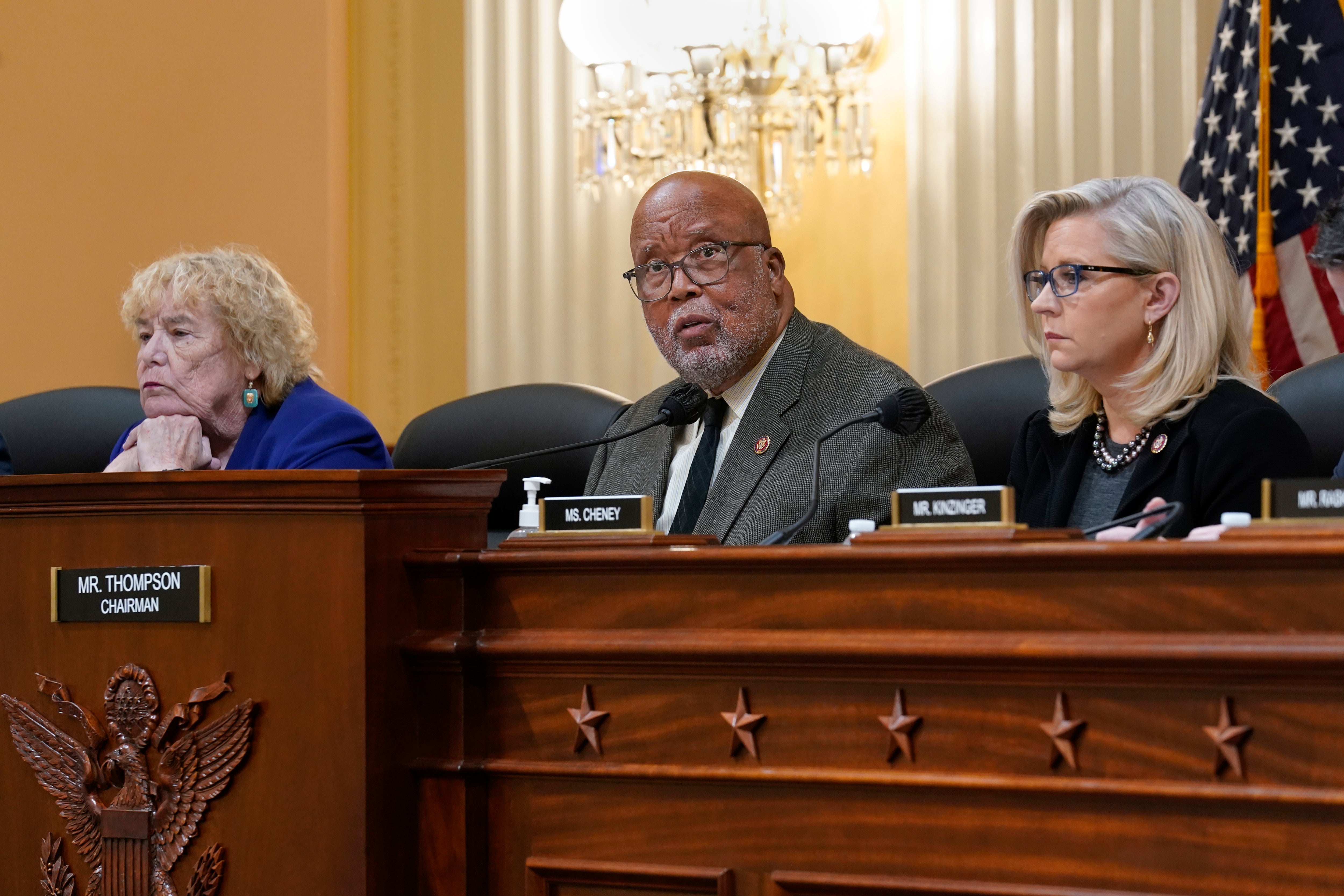 The January 6 commission meets at the US Capitol