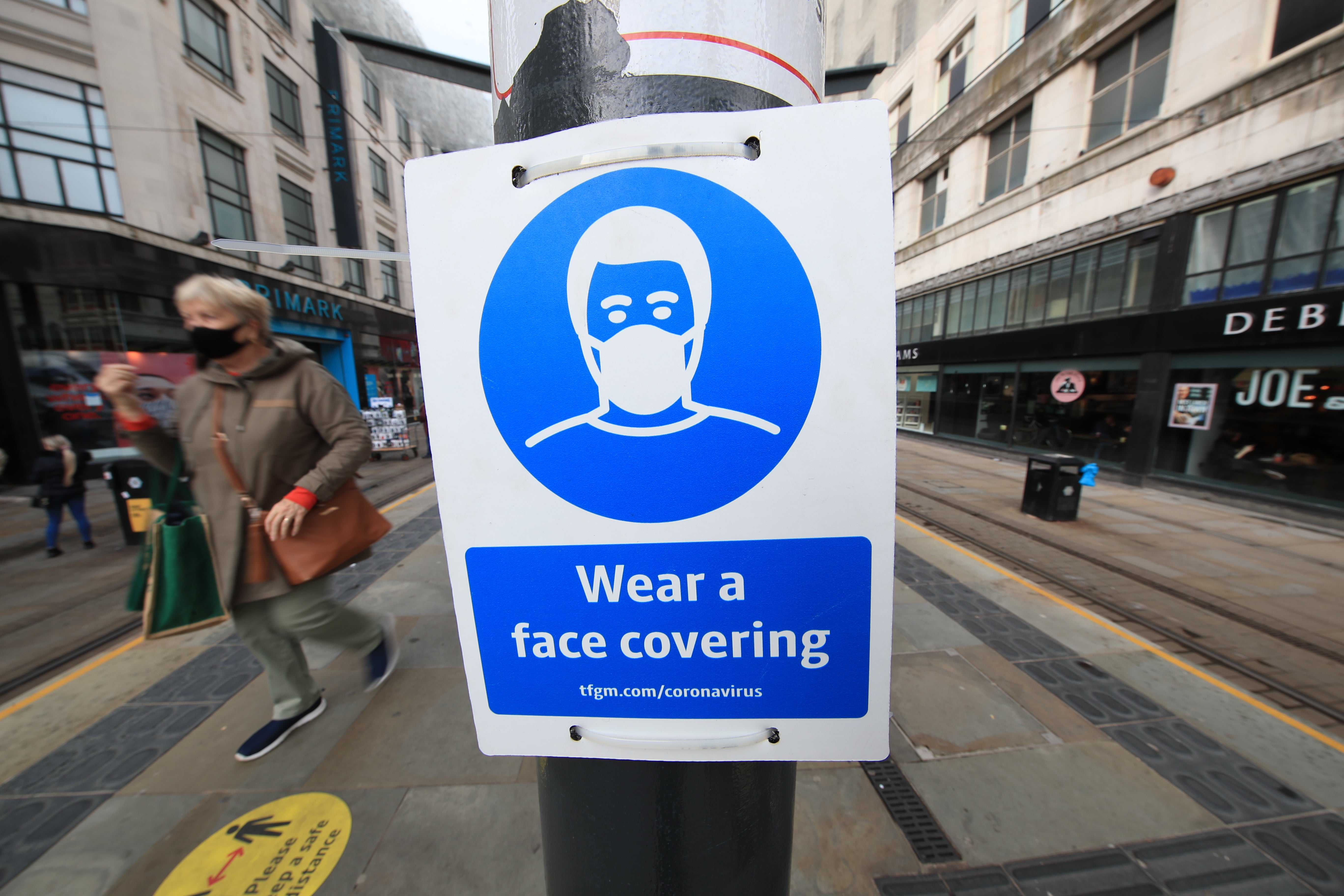 People must wear face coverings in more settings such as cinemas and theatres (PA)