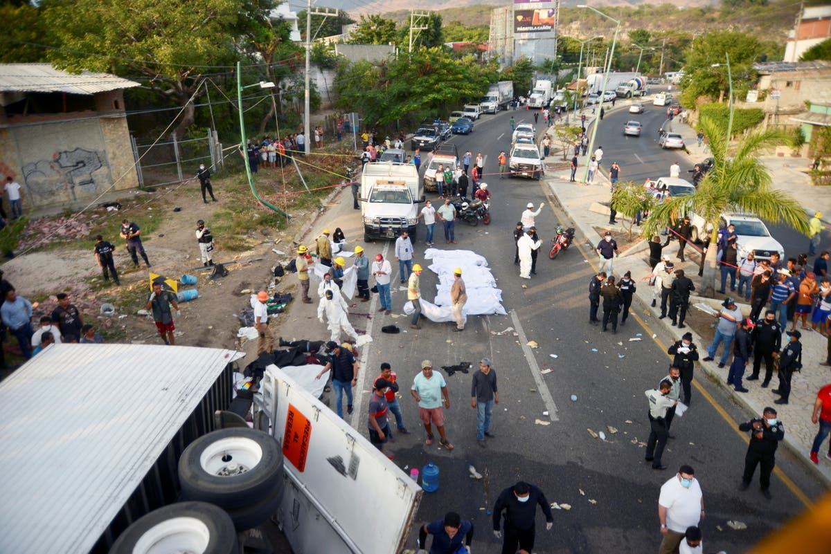 Surgen Nuevos Detalles Del Tráiler Accidentado En El Que Murieron 56 Migrantes En México 5770