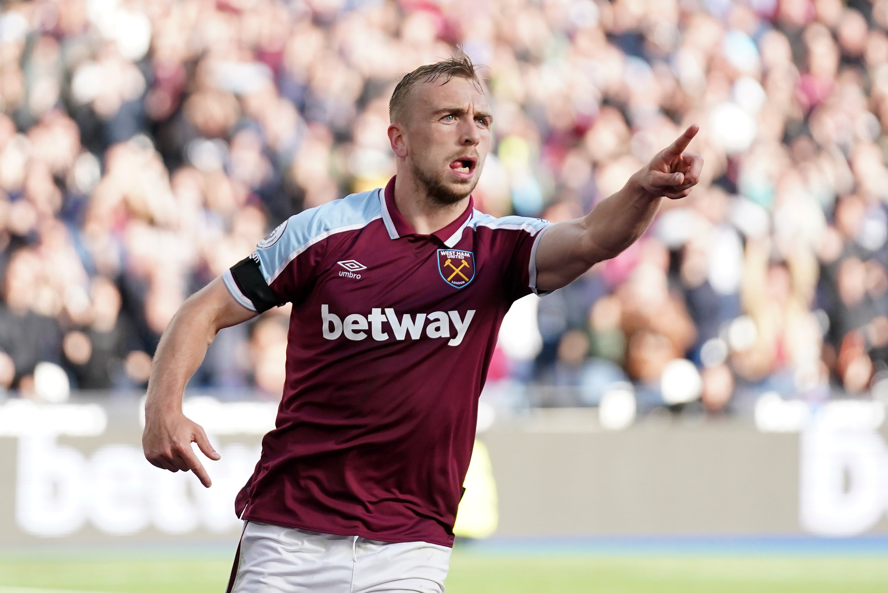 West Ham’s Jarrod Bowen is on Liverpool’s radar (Tim Goode/PA)