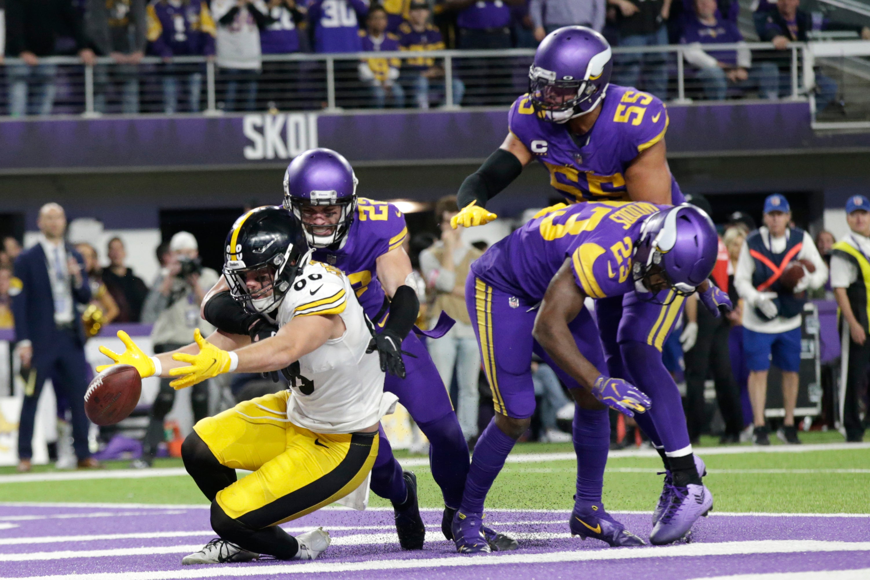 Pittsburgh Steelers fall short of remarkable comeback against Minnesota  Vikings