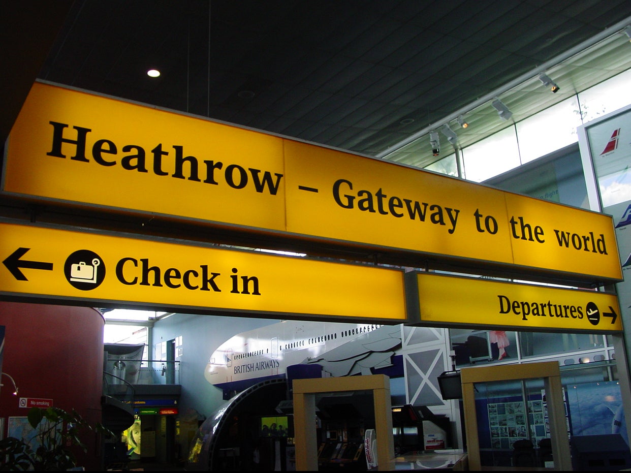 Better days: Heathrow in 2006, when it handled more international passengers than any other airport