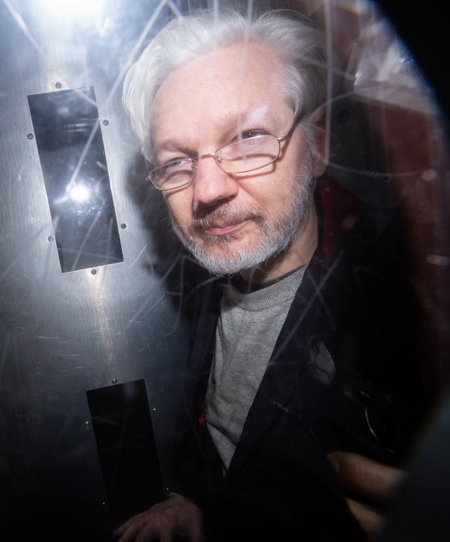 Julian Assange (PA)