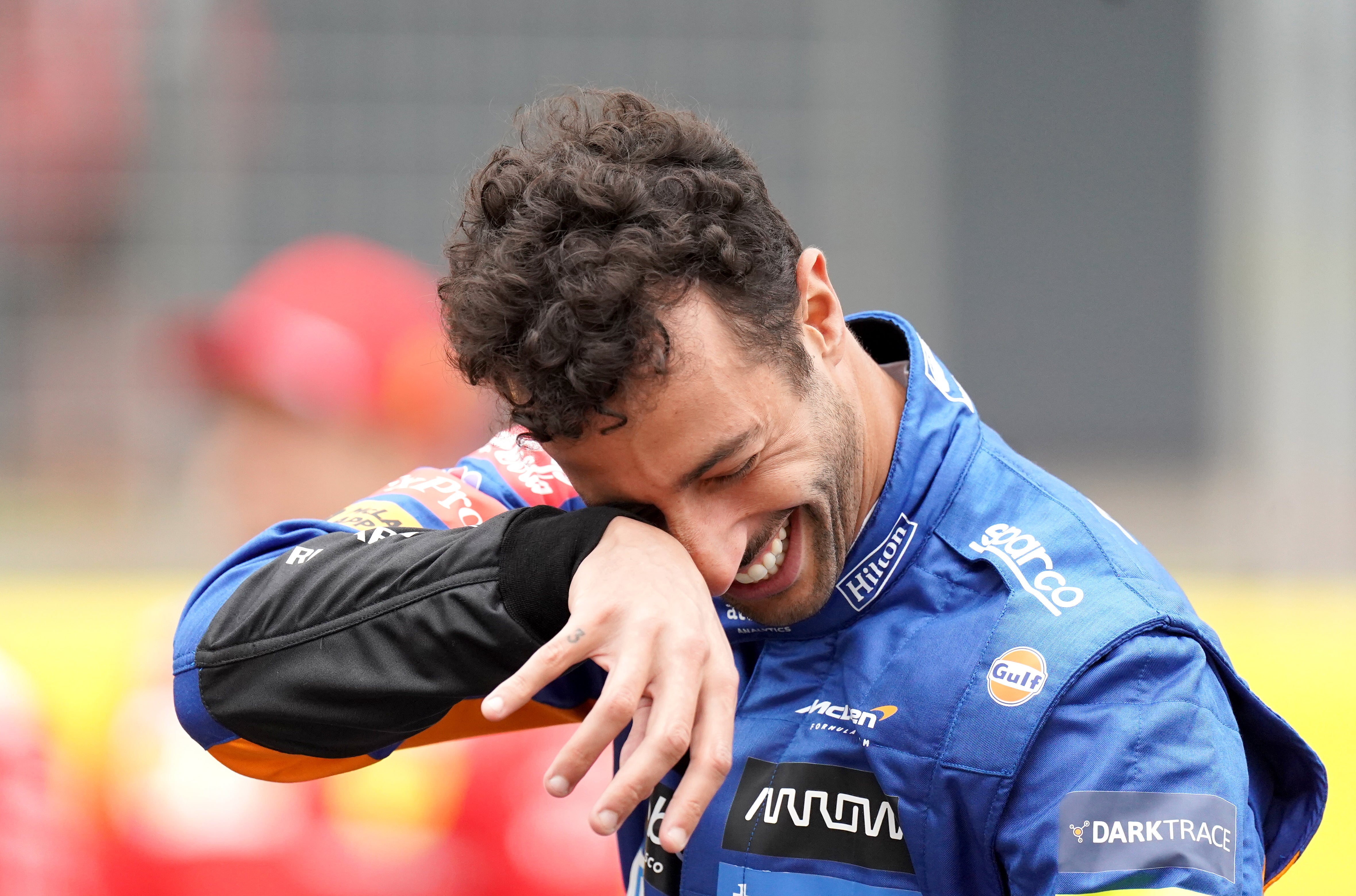 McLaren’s Daniel Ricciardo (Tim Goode/PA)