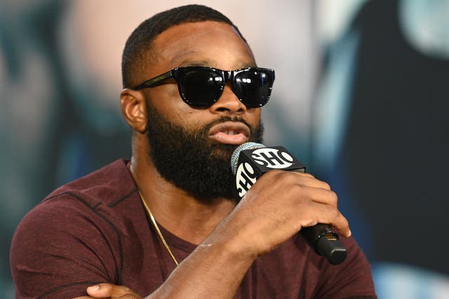 <p>Former UFC welterweight champion Tyron Woodley</p>