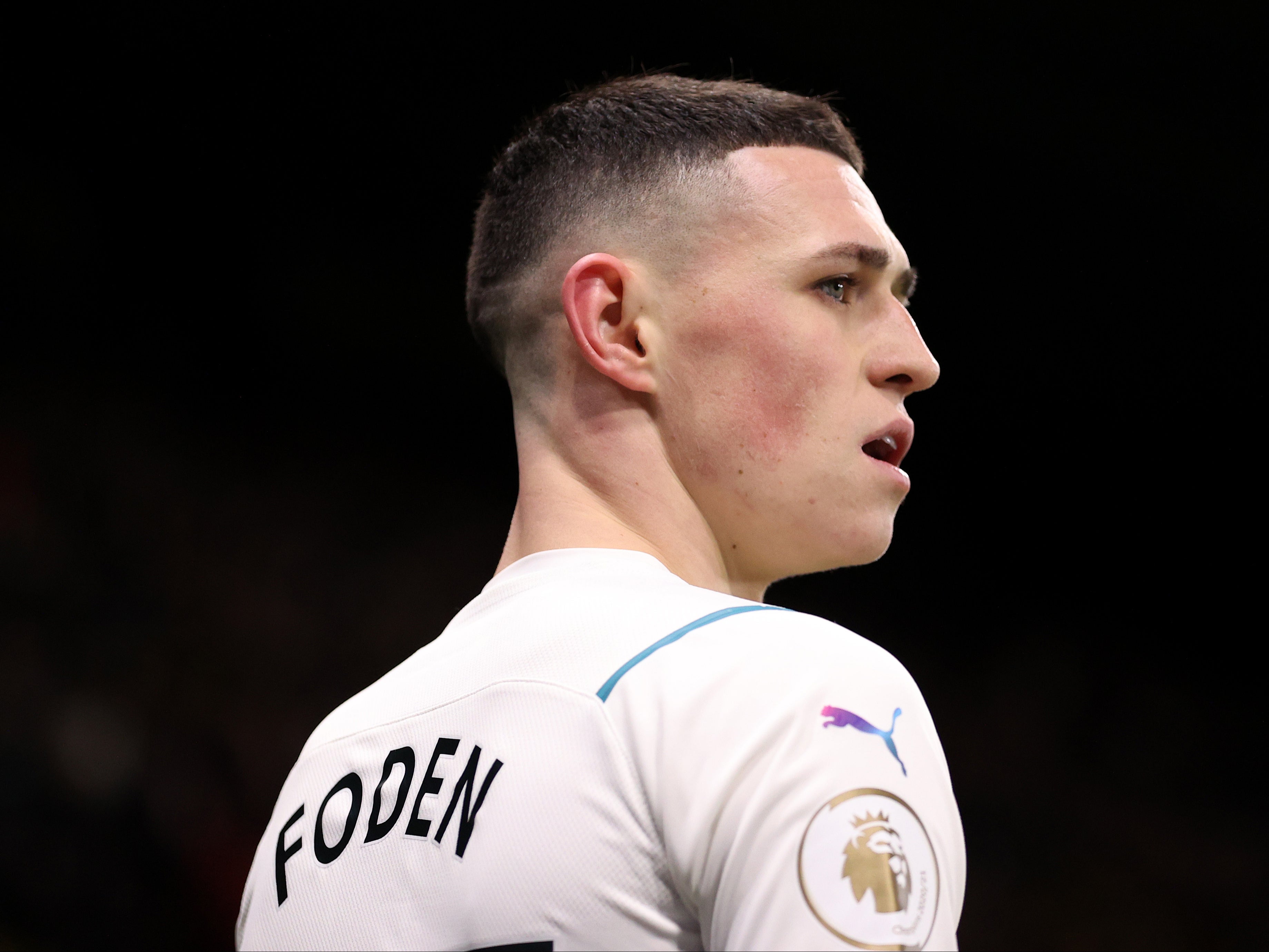 Manchester City midfielder Phil Foden