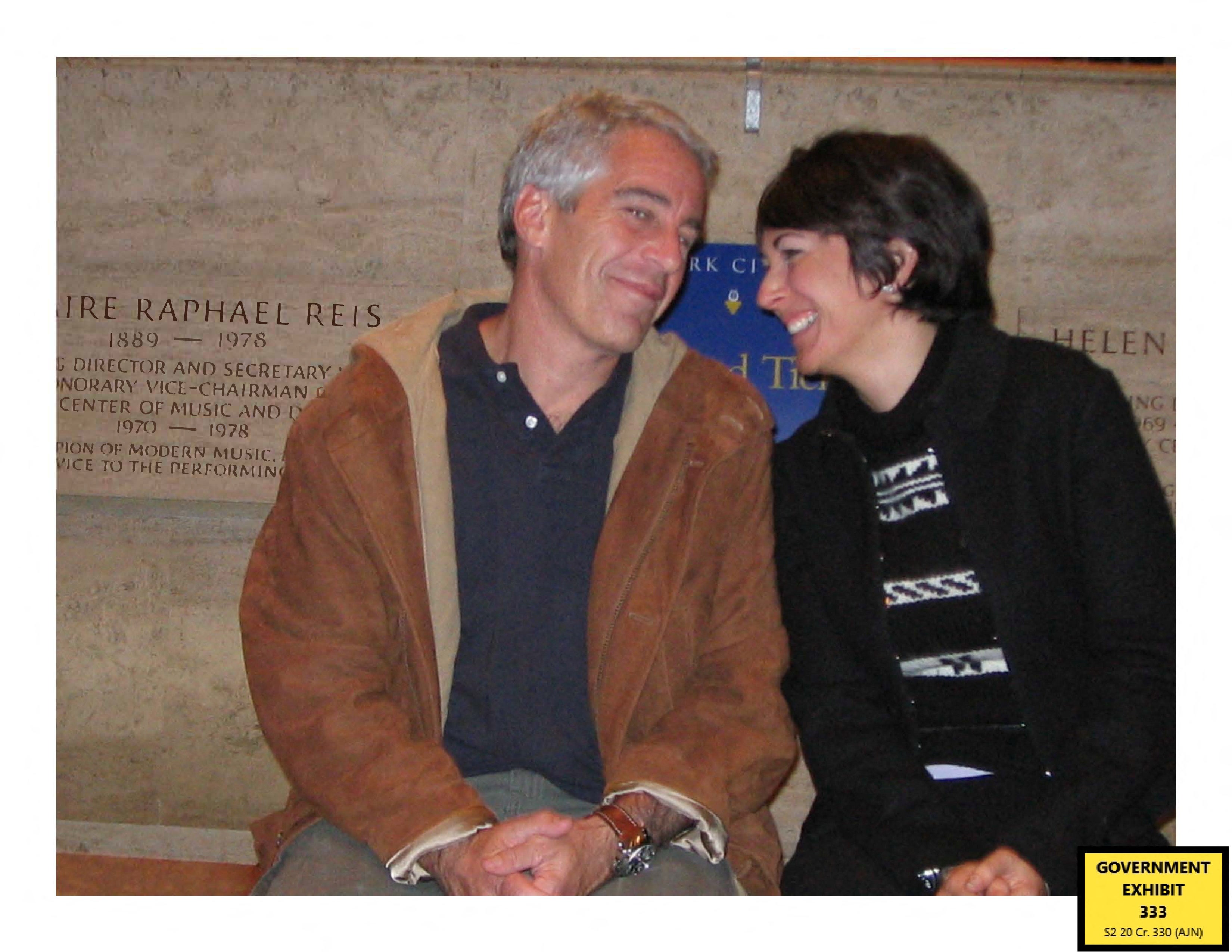 Jeffrey Epstein and Ghislaine Maxwell