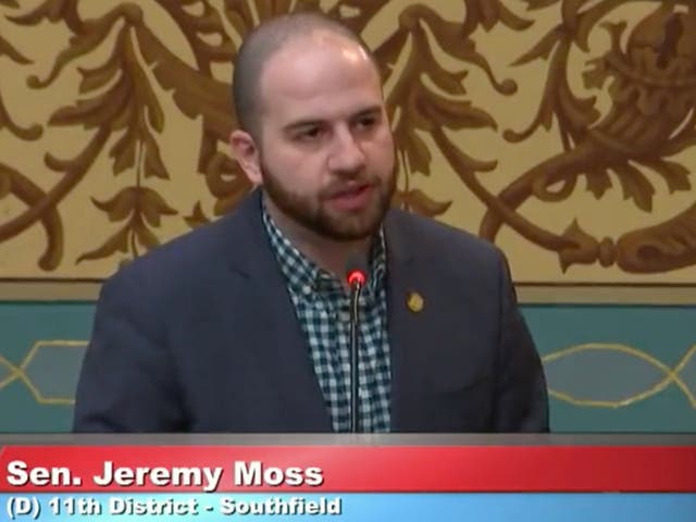 <p>Jeremy Moss, a Michigan state senator</p>