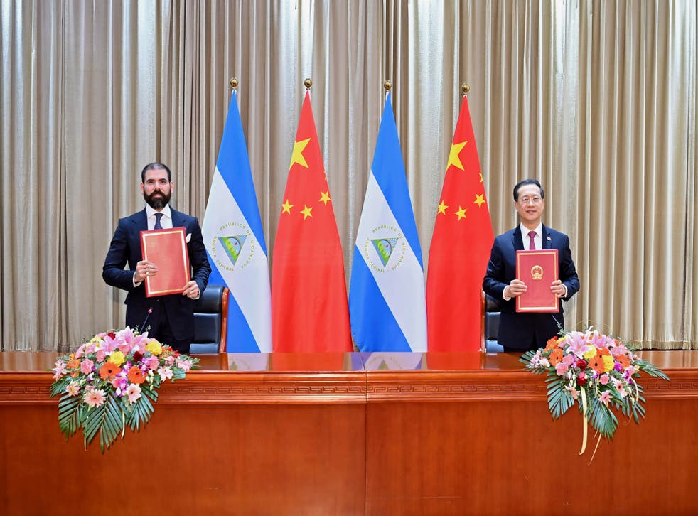 AP EXPLICA-NICARAGUA-TAIWÁN