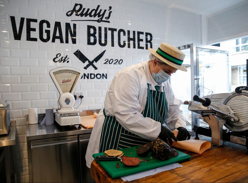 <p>Rudy’s Vegan Butcher in London</p>
