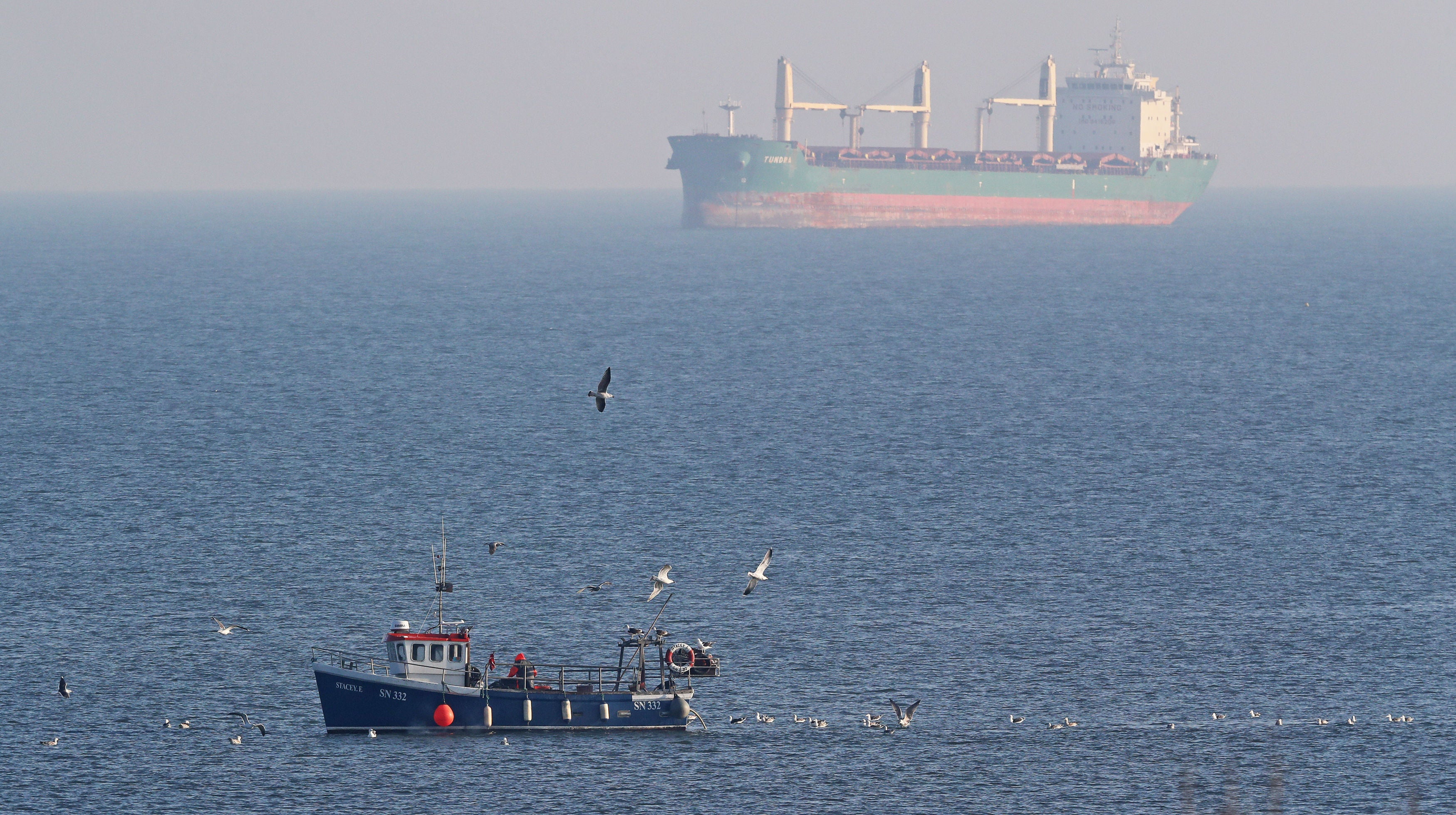 The UK has agreed North Sea catch limits for 2022 with Norway and the EU (Owen Humphreys/PA)