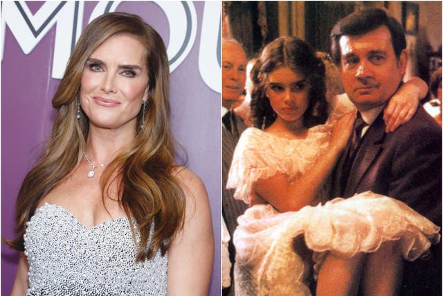 <p>Brooke Shields now and in ‘Pretty Baby’</p>