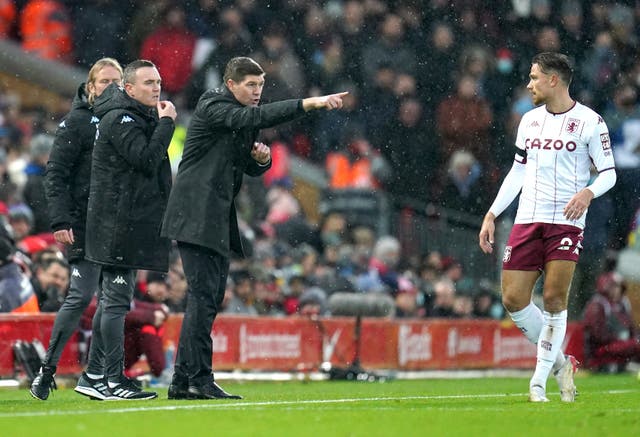 Steven Gerrard made a losing return to Anfield (Nick Potts/PA)