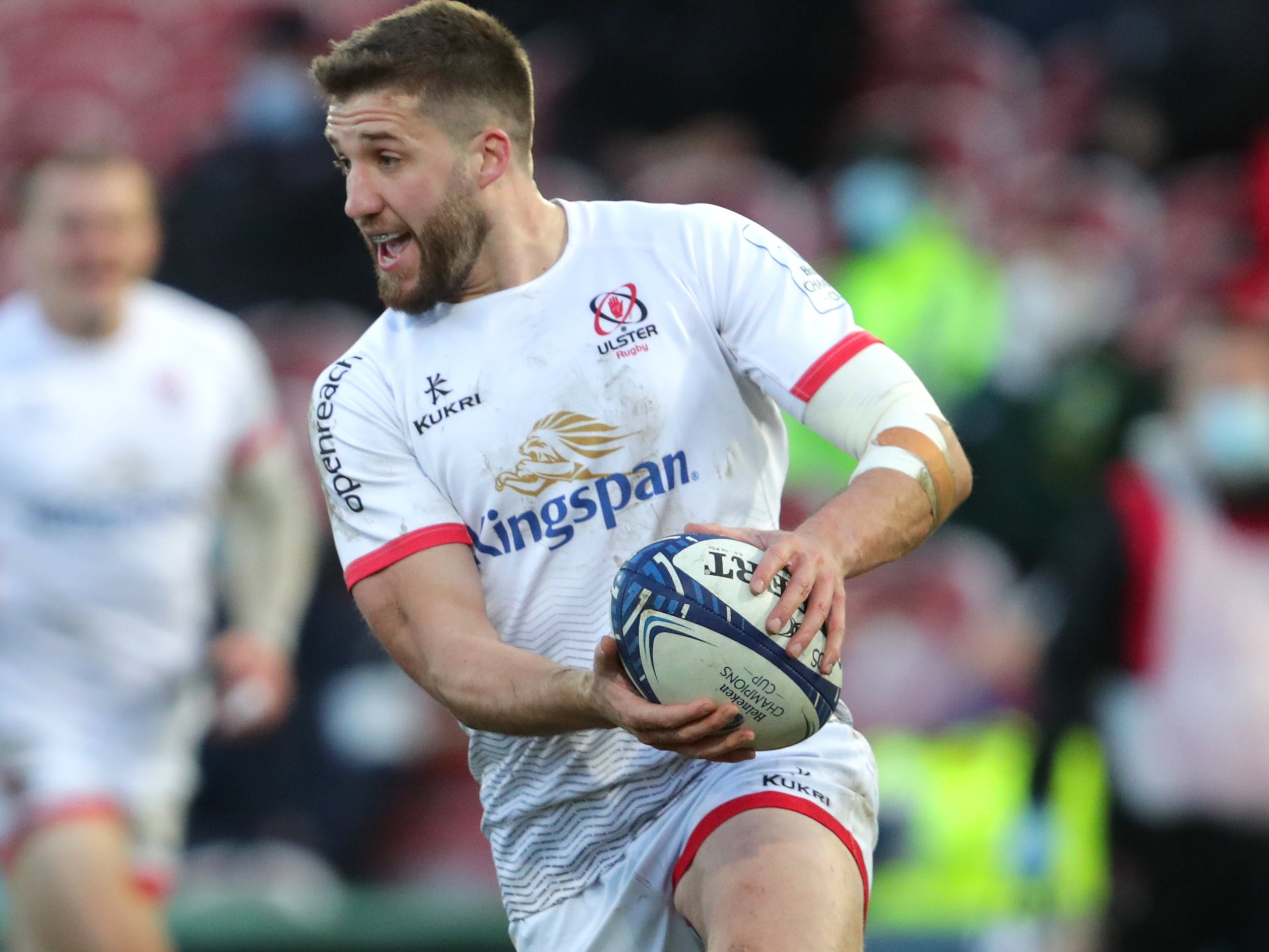 Stuart McCloskey scored a try for Ulster (David Davies/PA)