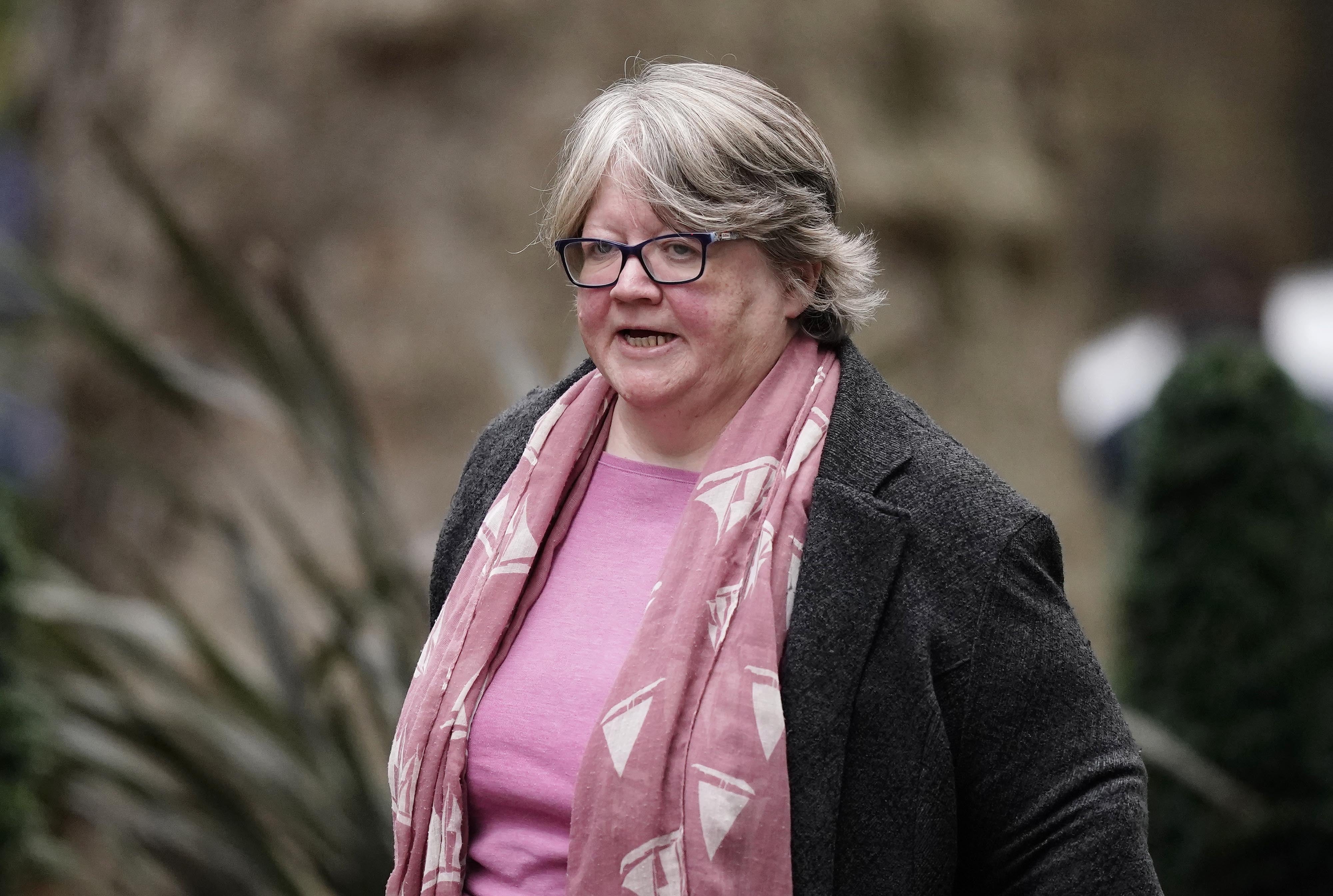 The work and pensions secretary, Therese Coffey