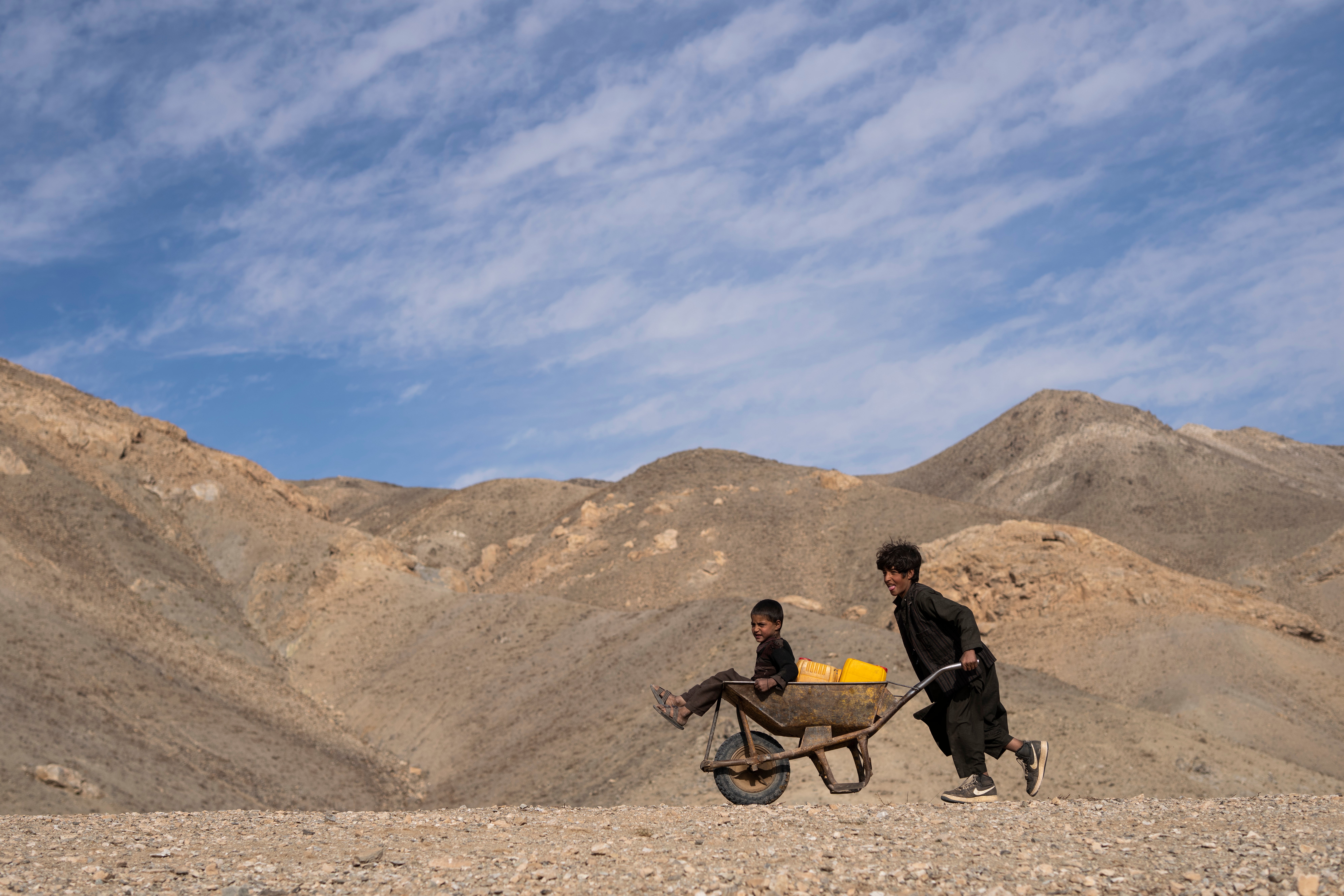 The UN has warned of a dire situation in Afghanistan, which is currently experiencing a drought (Petros Giannakouris/AP)