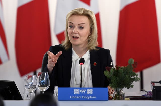<p>Liz Truss apparently has donors lined up to support her should she decide to take part in a leadership contest</p>
