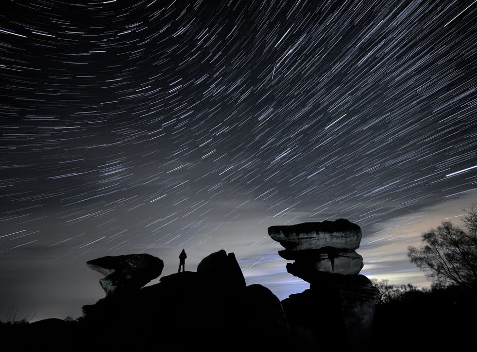 A Geminid meteor shower will light up the night sky (Danny Lawson/PA)