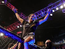 Julianna Pena submits Amanda Nunes at UFC 269 to become bantamweight champion in seismic upset