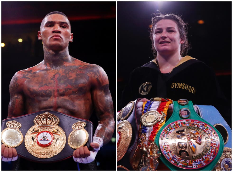 <p>Conor Benn and Katie Taylor produced fine performances in Liverpool</p>