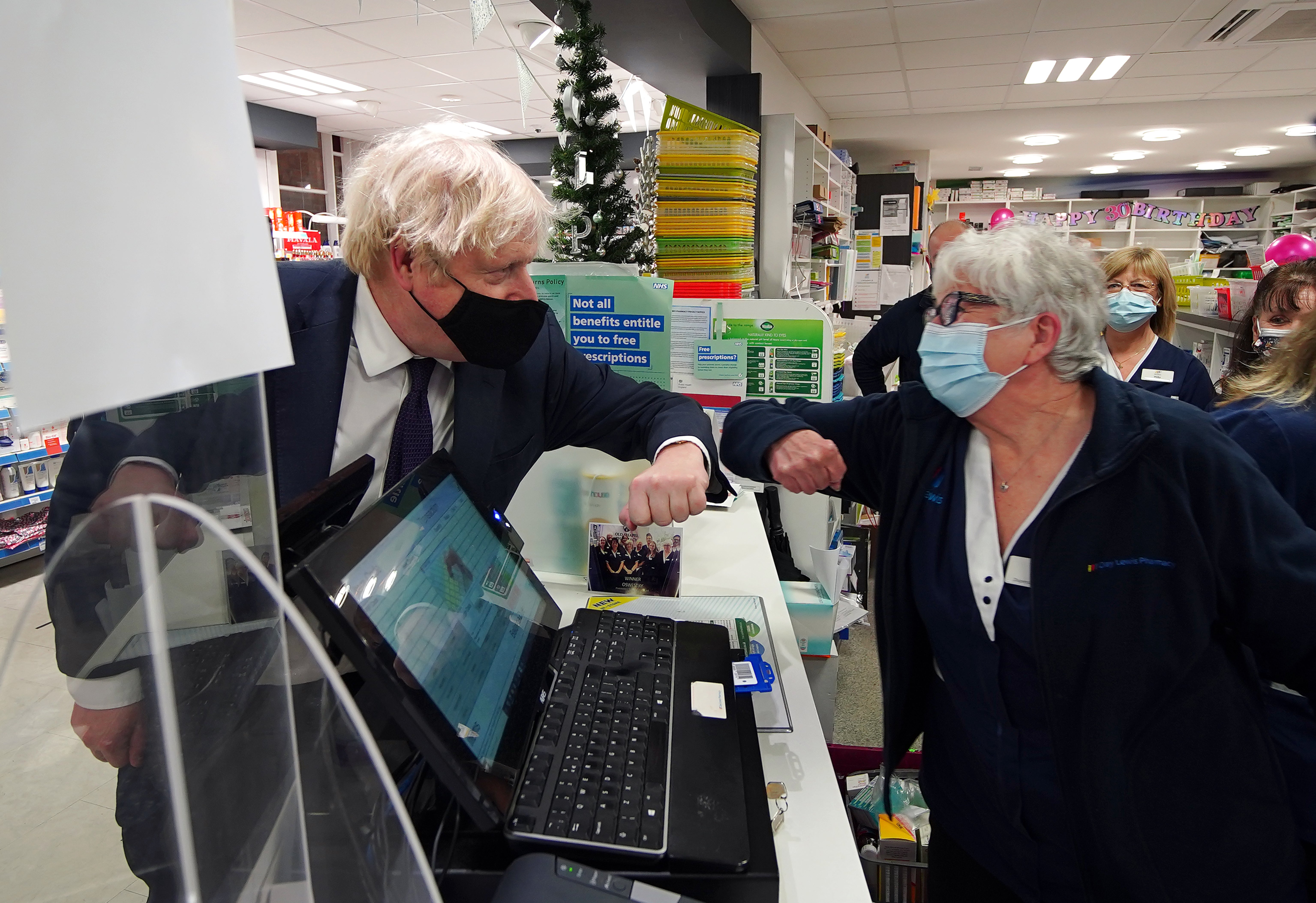 Prime Minister Boris Johnson visited North Shropshire earlier this month ahead of the forthcoming by-election (Peter Byrne/PA)