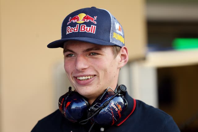 Verstappen was not even old enough to drive on the road when he made his F1 debut (David Davies/PA)