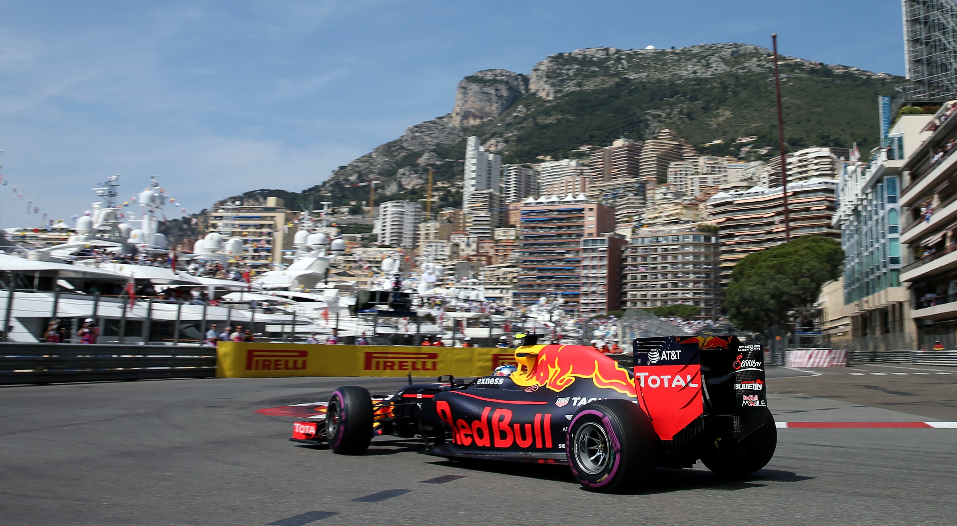 Max Verstappen pictured at the Circuit de Monaco, Monaco, after being promoted to drive for Red Bull in 2016.
