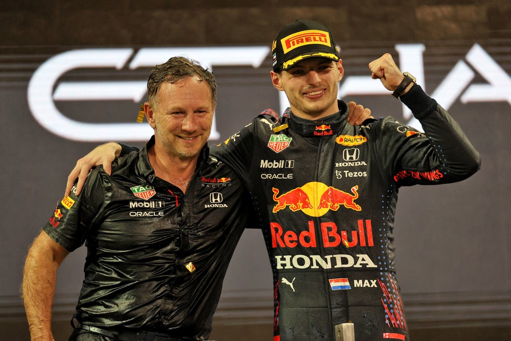 Christian Horner thanks ‘racing gods’ for Max Verstappen’s F1 title win after Abu Dhabi drama