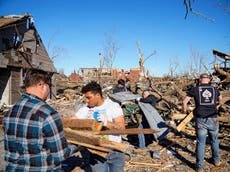 Kentucky tornado news – latest: Fears death toll could pass 100 as Biden approves disaster declaration