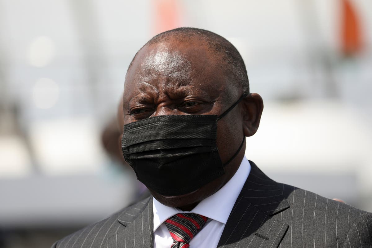 South African president Cyril Ramaphosa tests positive for Covid