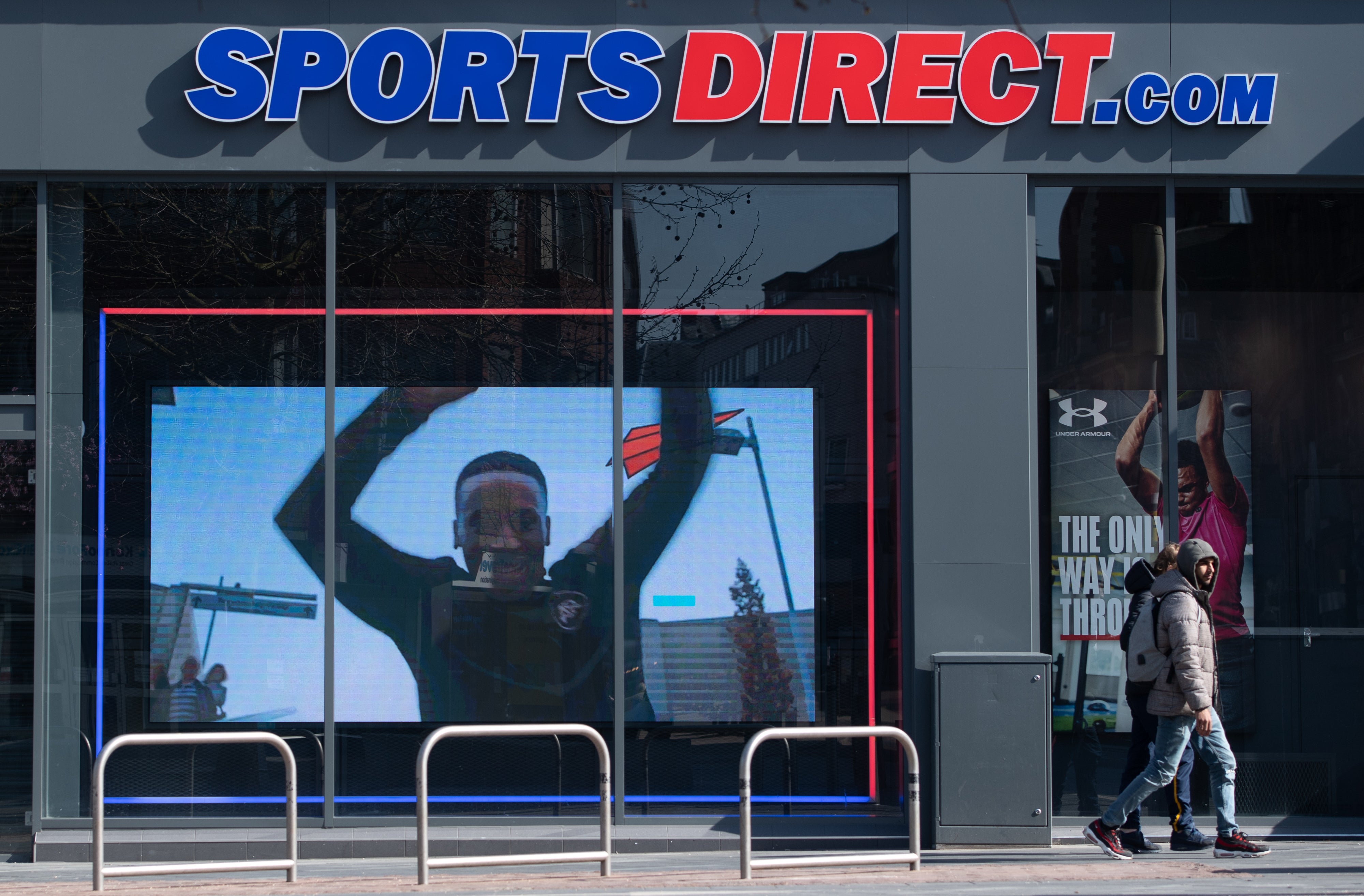 Sports Direct’s parent company, Frasers Group, has launched a shares buyback programme (Joe Giddens/PA)