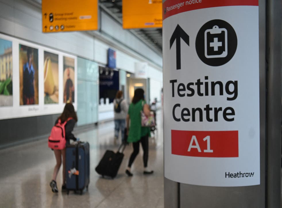 <p>Tests must be taken on the day of departure to the UK or on one of the previous two days</p>