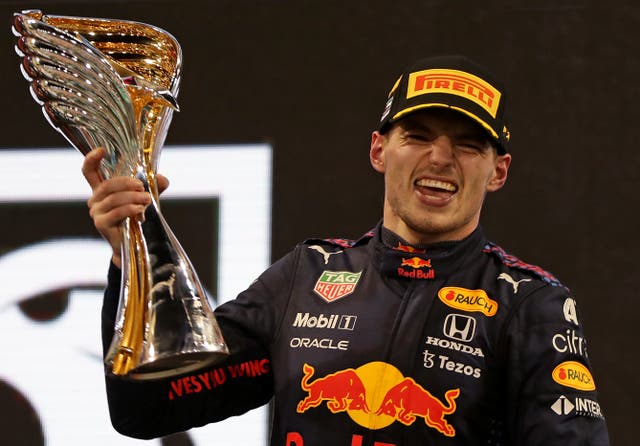 <p>Max Verstappen clinched the world championship on the final lap of the year </p>