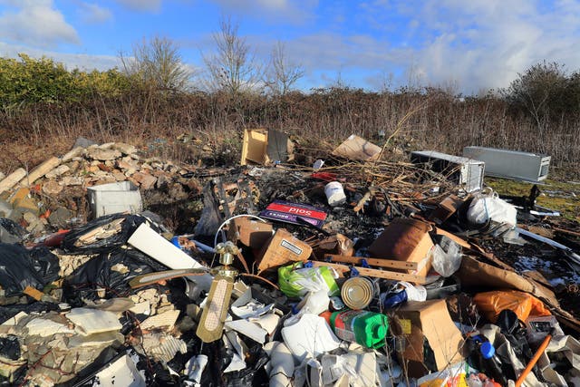 The proposed new strategy aims to tackle litter and flytipping (Gareth Fuller/PA)