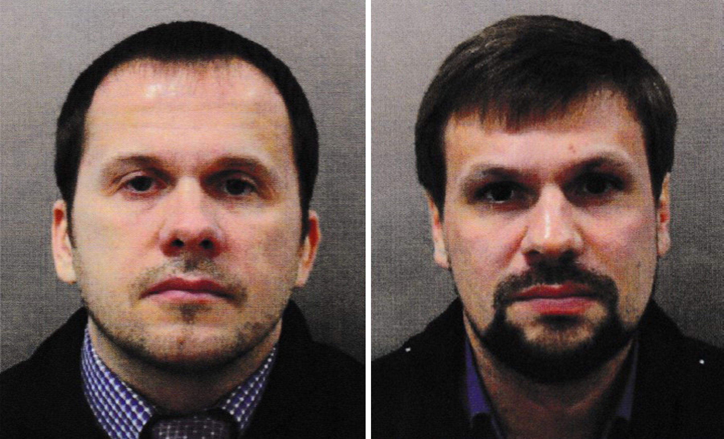 Alexander Petrov (left) and Ruslan Boshirov were the main suspects in the poisoning