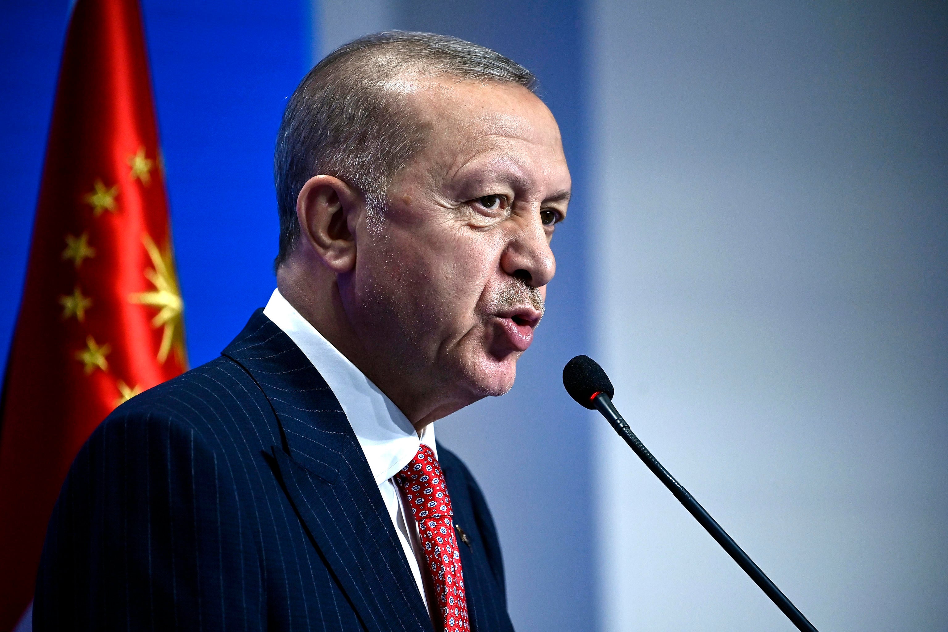 Mr Erdogan’s popularity is sliding amid Turkey’s economic freefall