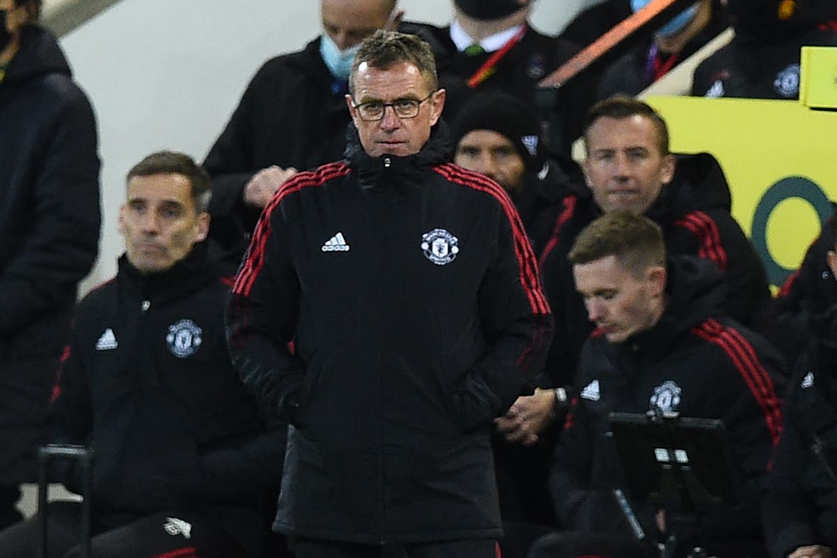 Manchester United interim boss Ralf Rangnick adds Ewan Sharp to backroom staff Manchester United interim boss Ralf Rangnick adds Ewan Sharp to backroom staff