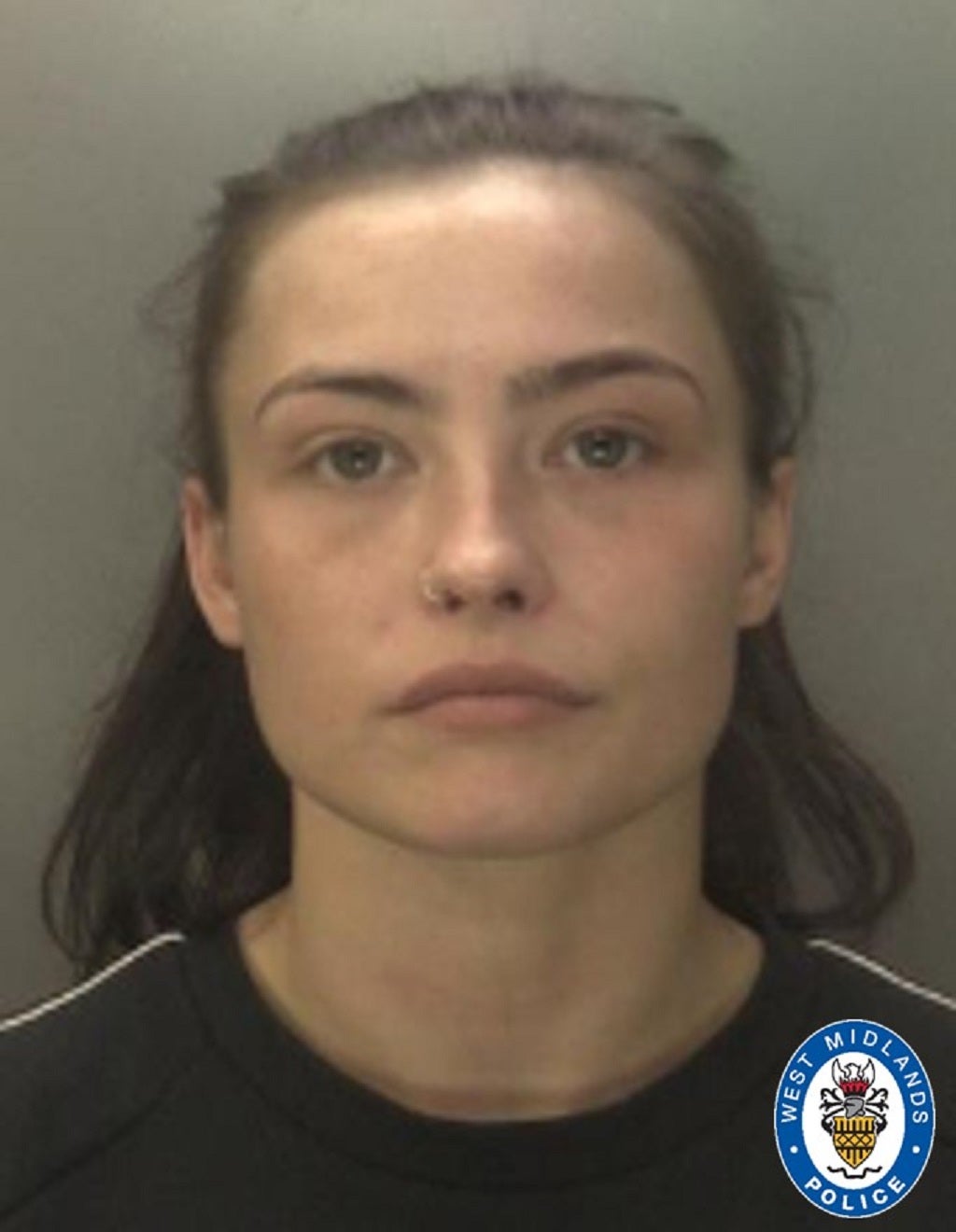 Sharna Walker was jailed for 14 weeks, after racially abusing a pub doorman (West Midlands Police/PA)