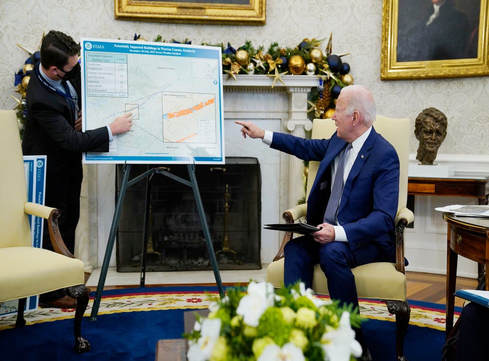 BIDEN TORNADOS
