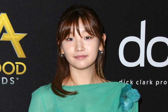 <p>Park So-dam attends the 23rd Annual Hollywood Film Awards on 3 November 2019 in Beverly Hills, California</p>