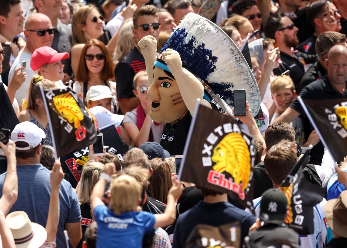 Glasgow urge Exeter fans not to wear Native American-style headdresses to match