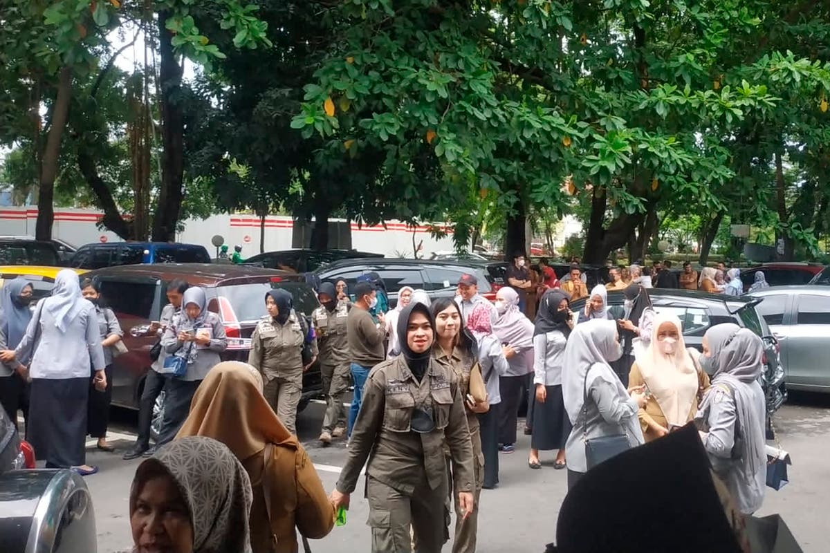 7.3 undersea quake in Indonesia triggers tsunami warning