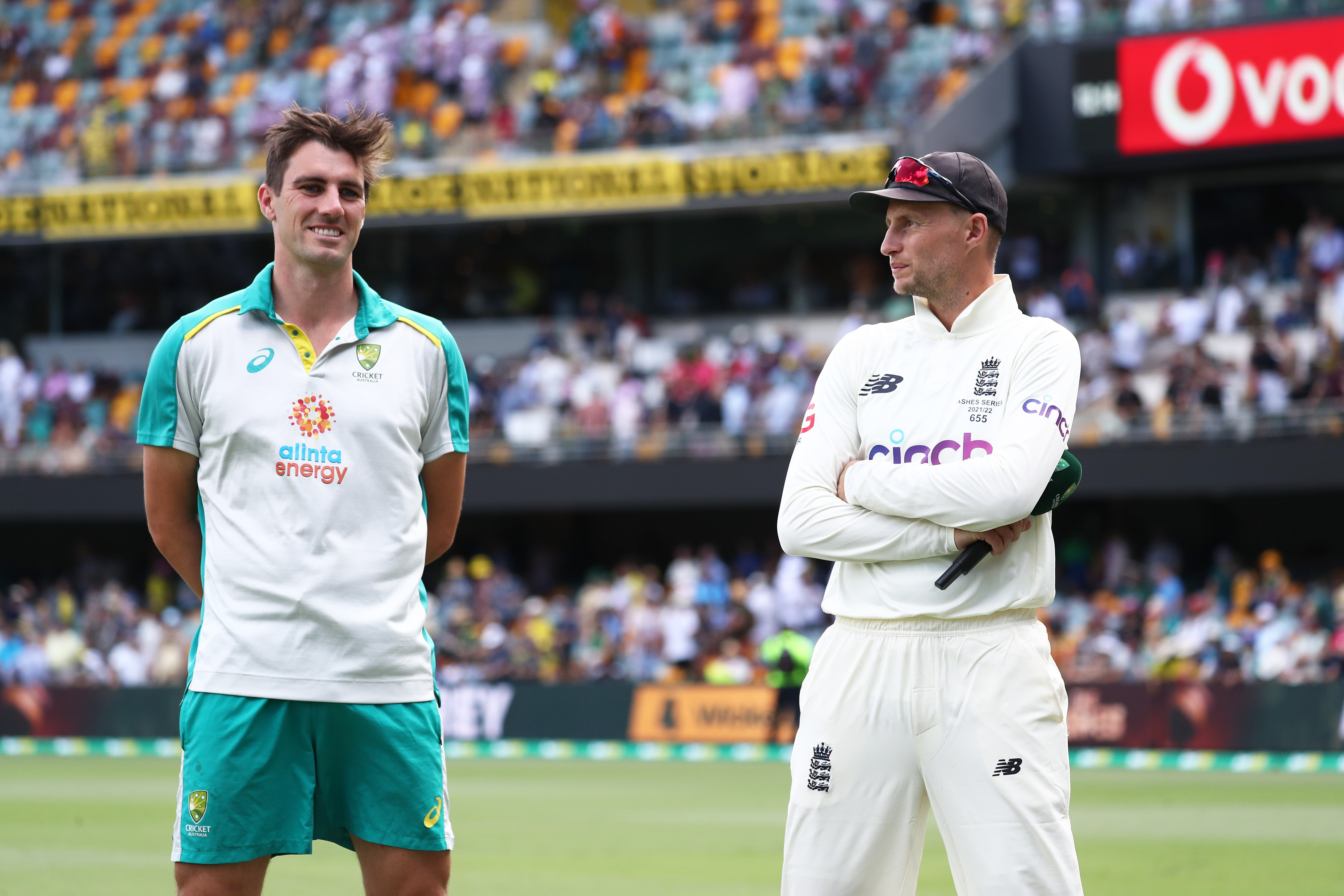 Pat Cummins and Root will do battle for the second time as opposing captains