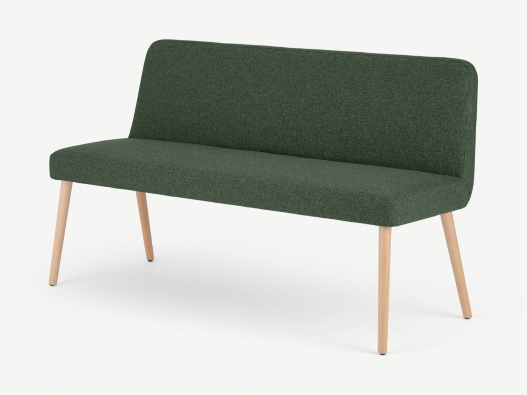 Made Adams dining bench, darby green.png